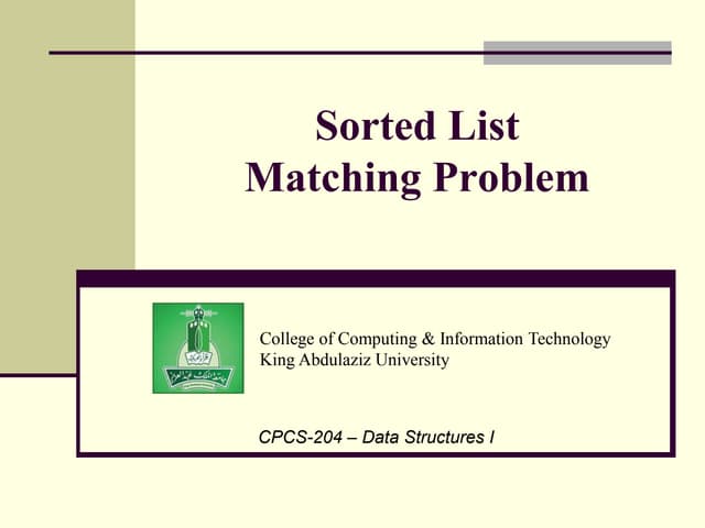 sorted_listmatch