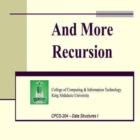 recursion3 | PPT