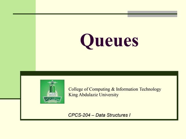queues