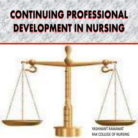 continuous professional development in nursing