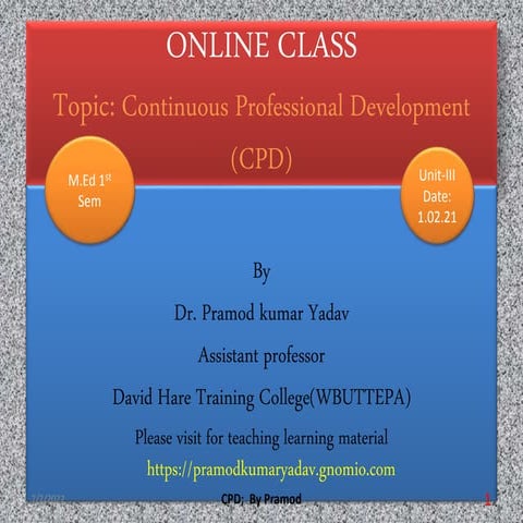 CONTINUOUS PROFESSIONAL DEVELOPMENTCPD.pptx