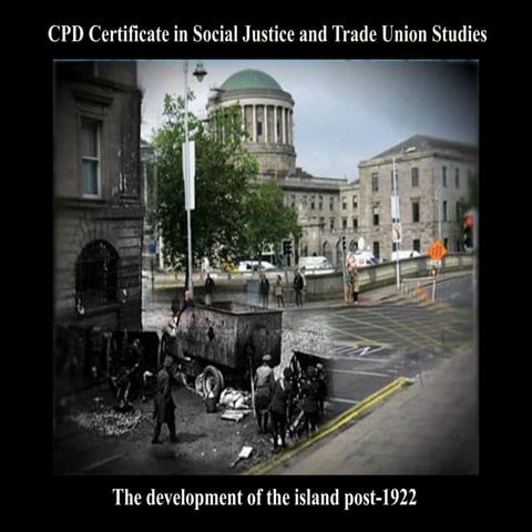 CPD in Social Justice and Trade Union Studies : Development of the island of ...