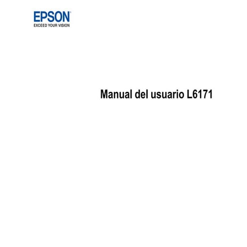 cpd54021 Manual del usuario en español Epson L6171