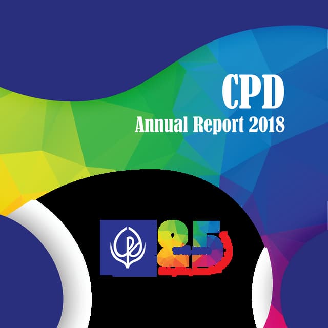 CPD Annual Report 2018
