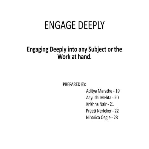 Cpd ch 9 engage deeply