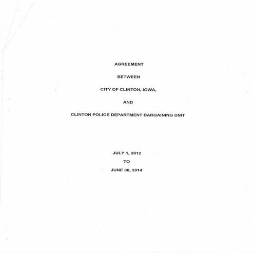 CPD Contract 2012 2014