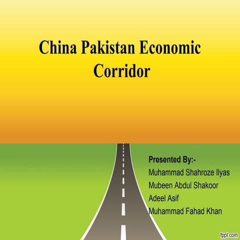 China Pakistan Economic Corridor (CPEC)