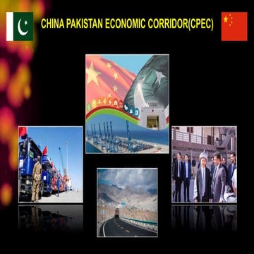 China Pakistan Economic Corridor (CPEC) by Awais Khan Marwat