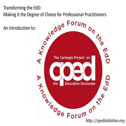 CPED Introduction