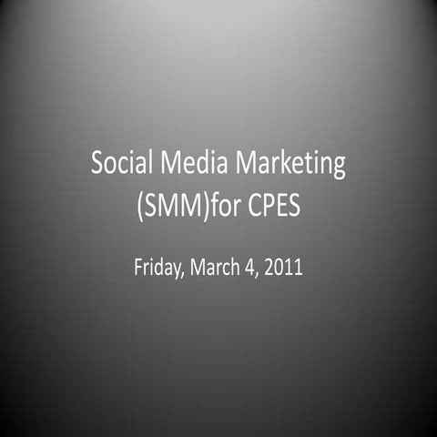Cpes smm
