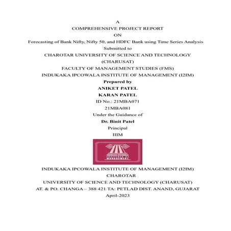 Comprehensive Project | DOCX