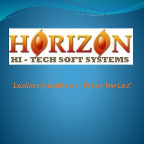  HORIZON HI-TECH SOFT SYSTEMS
