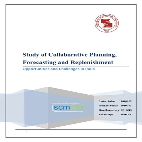 CPFR: Oppotunities & Challenges