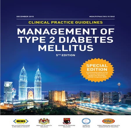 Cpg management of type 2 diabetes mellitus (5th edition) special afes congres...