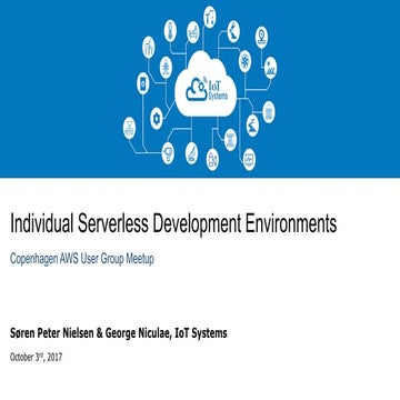 Individual Serverless Development Environments for AWS