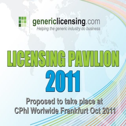 Cphi licensing pavillion 2011