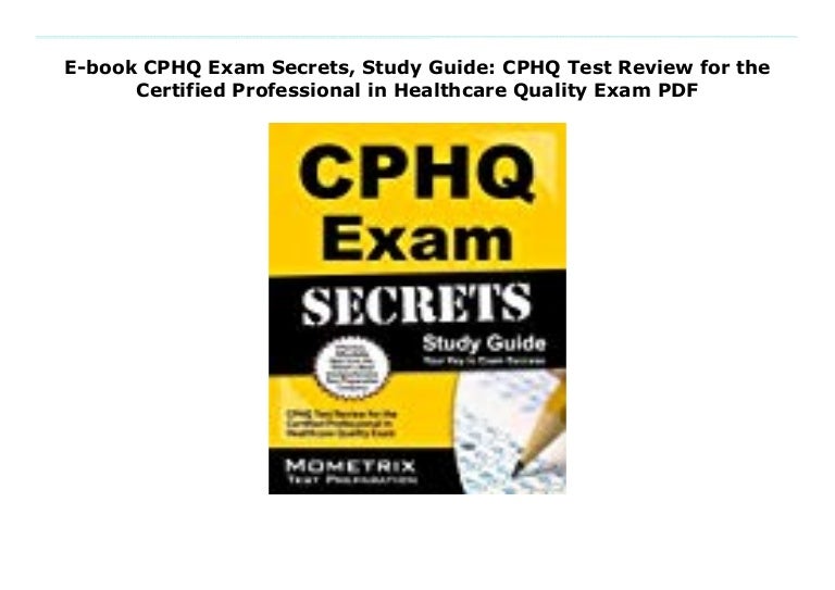 CPHQ PDF