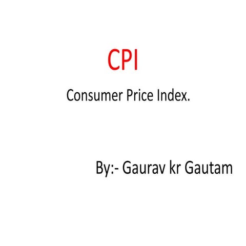 Cpi