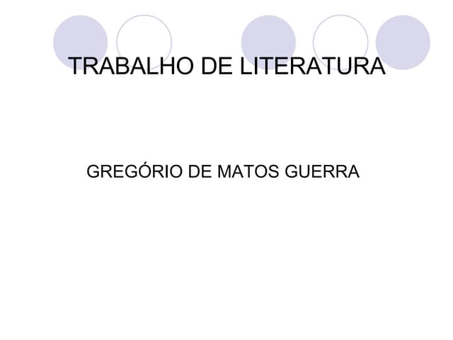 Gregório de Matos Guerra