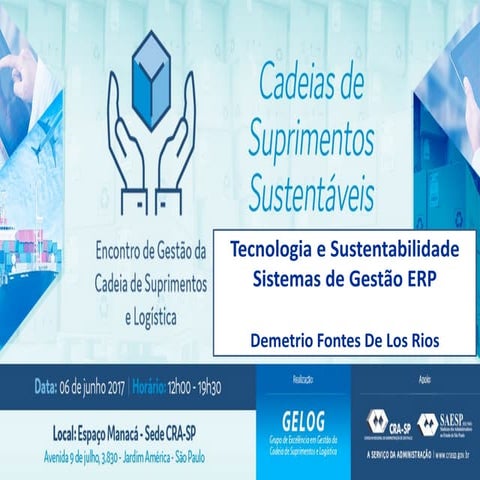 Tecnologia e Sustentabilidade 