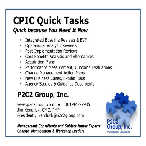 CPIC Quick Tasks