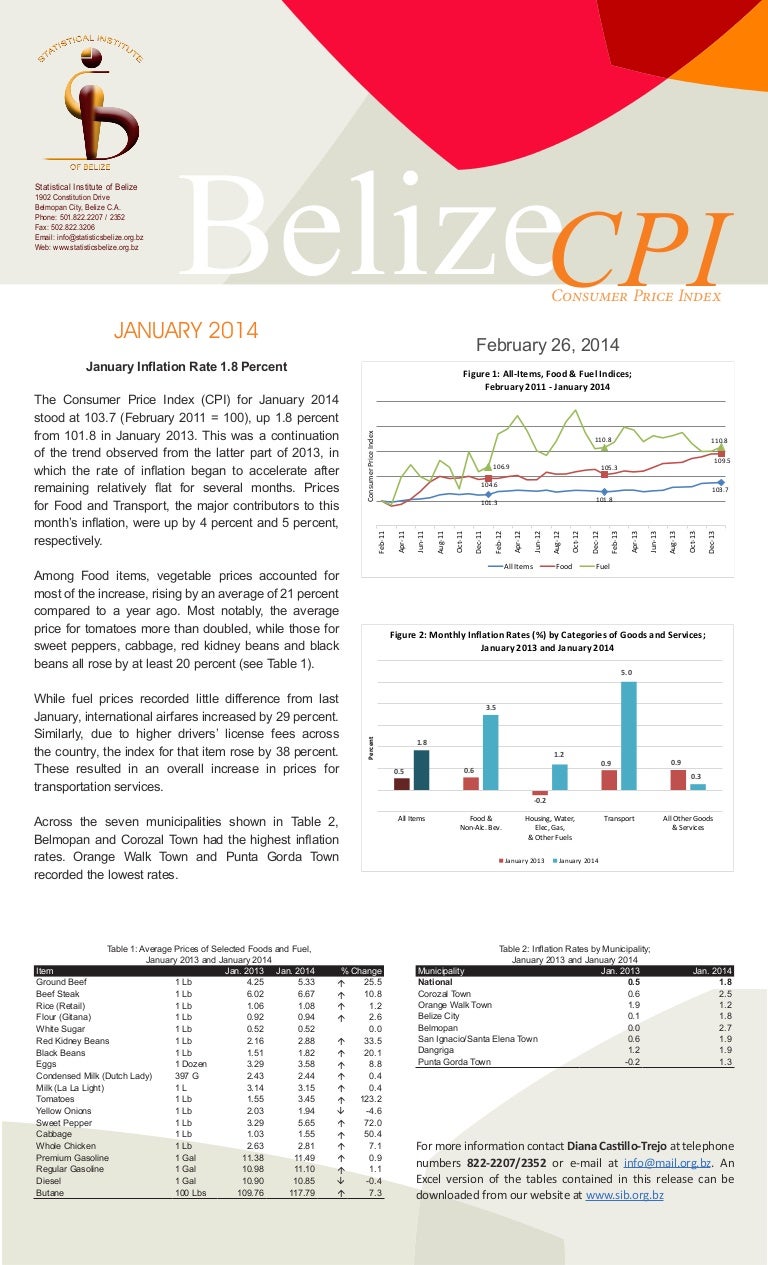 Cpi release january 2014