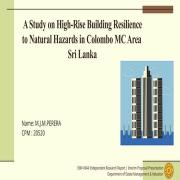 The Study On Natural Hazards In Sri Lanka Pptx