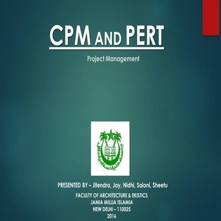Cpm n pert