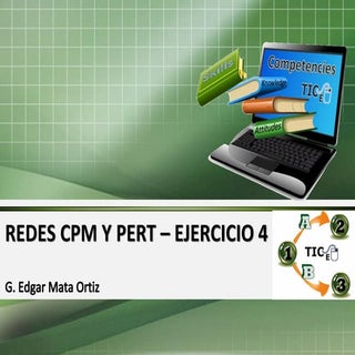 Solved Exercise about CPM and PERT