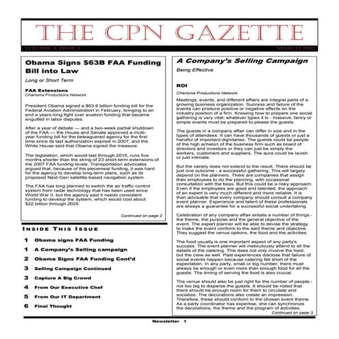 Cpn Gazette March 2012 Volume 4 Issue 3