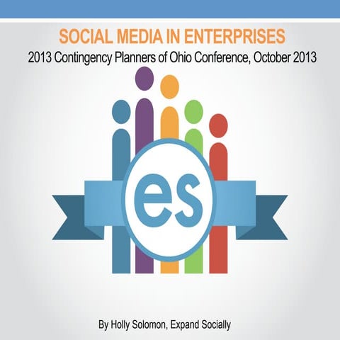 2013 Social Media In Enterprises
