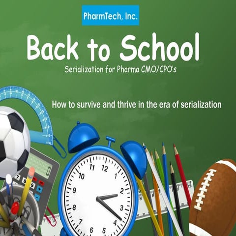 Cpo cmo  serialization back to school