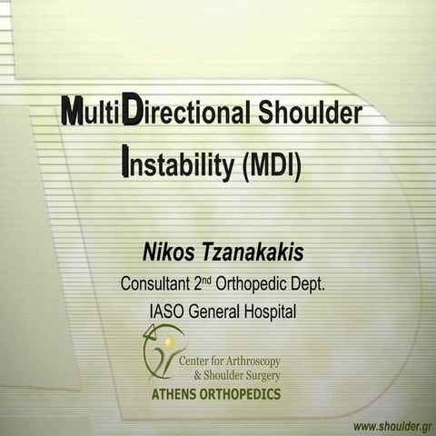 Posterior shoulder dislocation 2 | PPTX