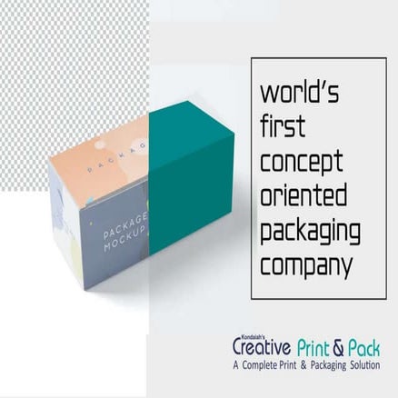 Packaging Mockup Presentation