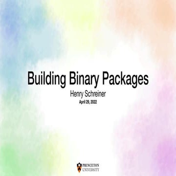 PyCon2022 - Building Python Extensions