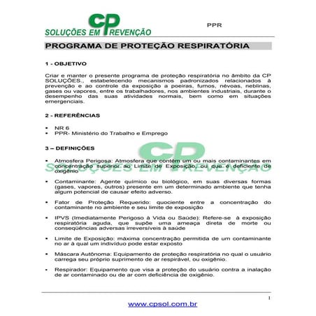Modelo PPR | DOCX