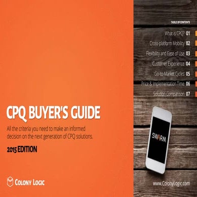 CPQ Buyer's Guide