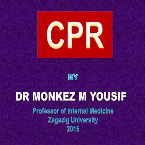 Cpr for medical undergraduates
