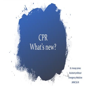 CPR -Whats New | PPTX