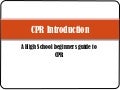 Cpr revision worksheet revised 3 2-11