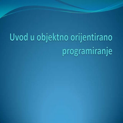 C# predavanja | PPTX