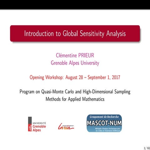 Program on Quasi-Monte Carlo and High-Dimensional Sampling Methods for Applie...