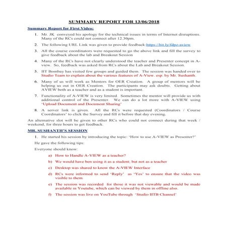 cpriya19  13.6.18   summary report