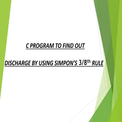 C program for discharge