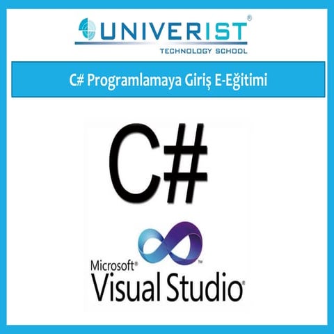 C# Programlamaya Giriş E-Eğitimi