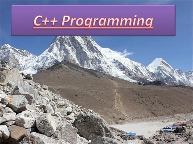 C++ programming