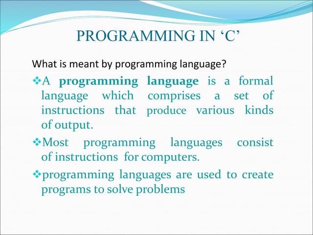 C programming