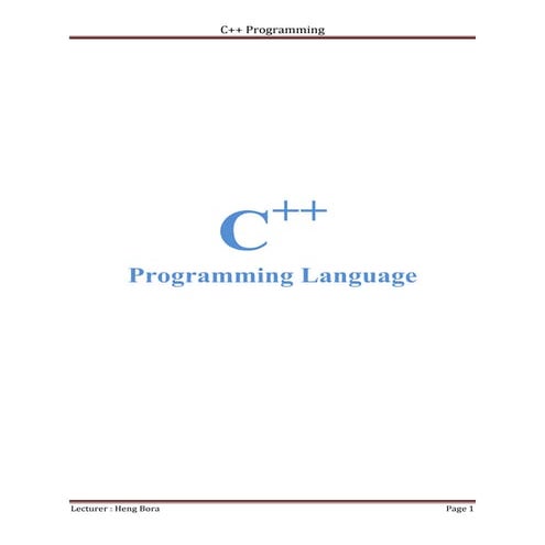 C++ Programming.pdf