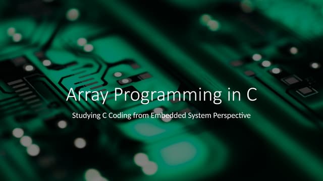 C Programming course for beginners and intermideate