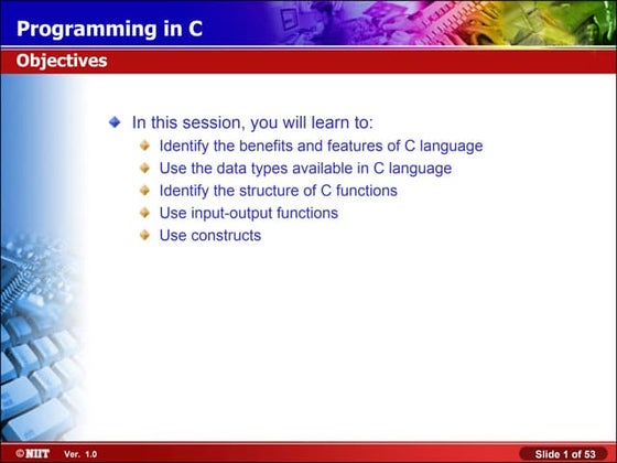 C programming session 01
